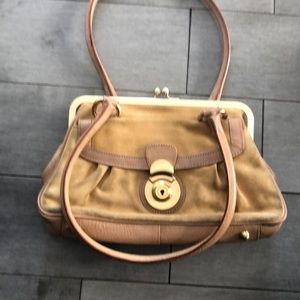 Wilson leather suede and leather bag